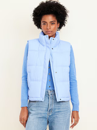 Water-Resistant Puffer Vest | Old Navy (US)
