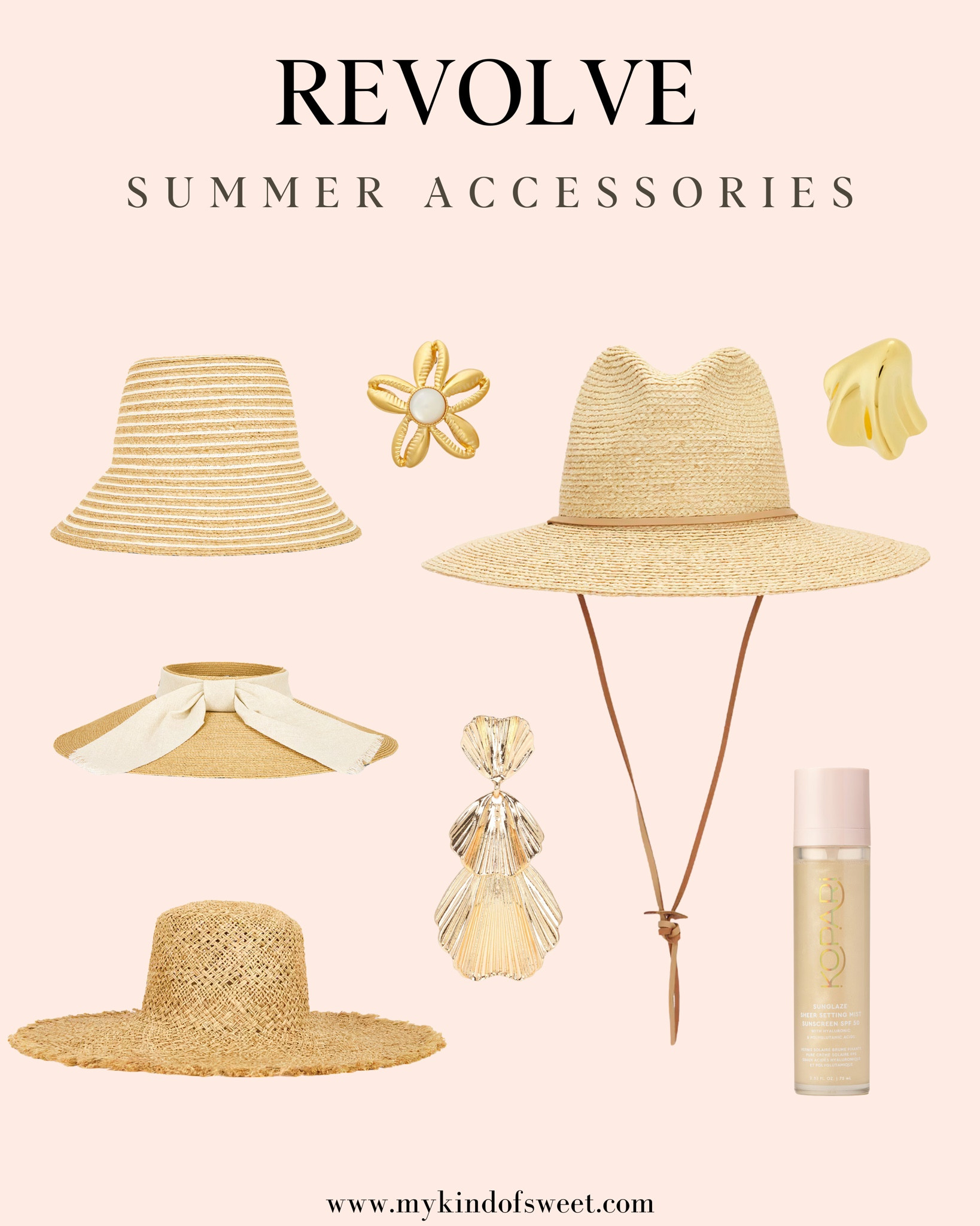 Revolve has the prettiest summer accessories. Think statement earrings, straw hats, and sun-ready skincare.

#LTKStyleTip #LTKSwim #LTKSeasonal