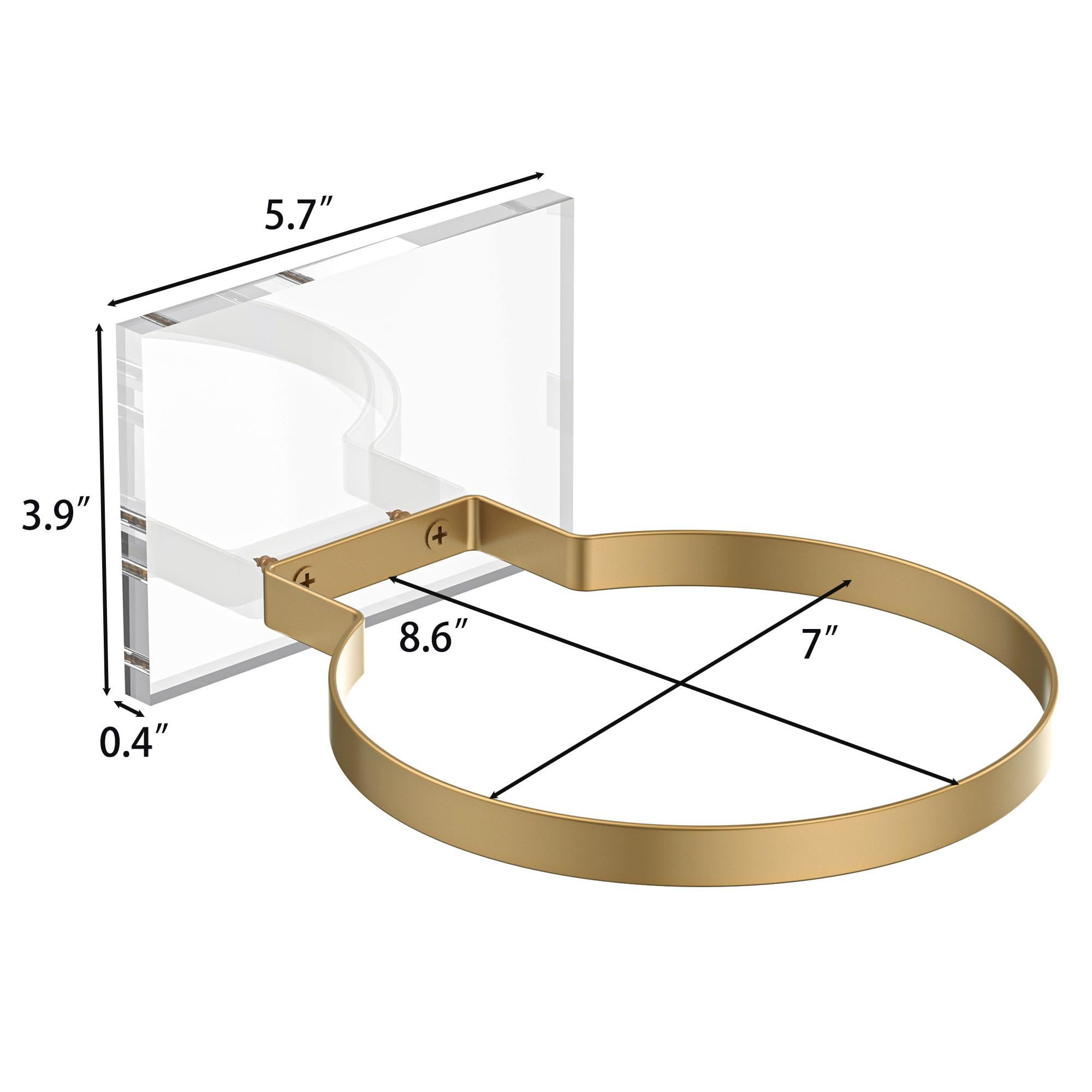 Ball Holder Wall Mount for Basketball, Soccer, Football & Volleyball, Wall-Mounted Ball Display R... | Amazon (US)