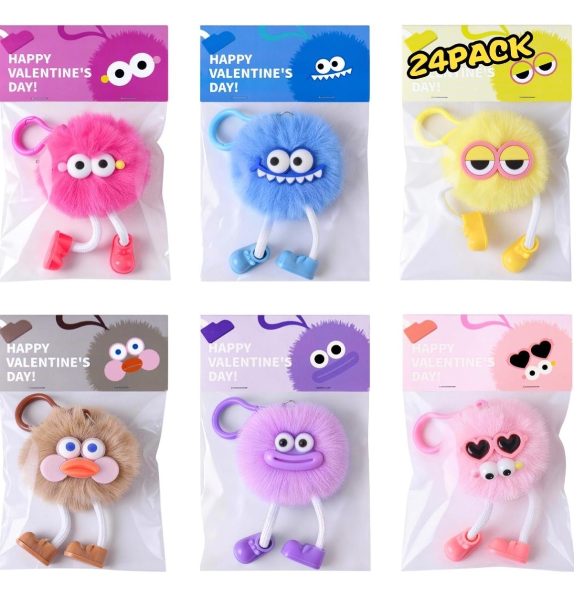 Keychain furry critters for Valentine’s Day classroom gifts 

Bag charm and perfect for backpack 

#LTKSeasonal #LTKKids #LTKFindsUnder50