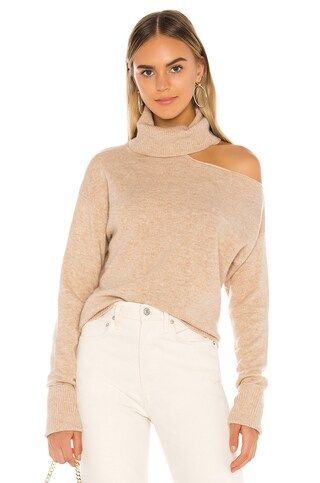 PAIGE Raundi Sweater in Camel from Revolve.com | Revolve Clothing (Global)