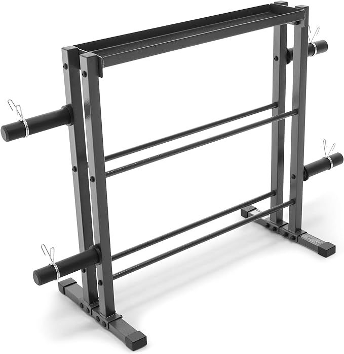 Marcy Combo Weights Storage Rack for Dumbbells, Kettlebells, and Weight Plates DBR-0117 gray 18.0... | Amazon (US)