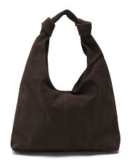 Suede Marietta Knot Hobo 2.0 | TJ Maxx