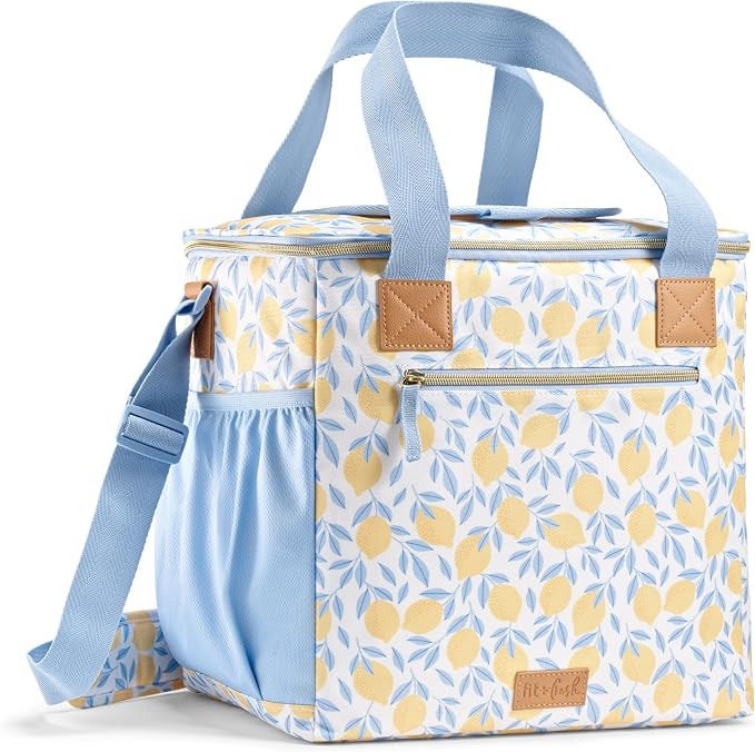 Fit & Fresh, 24-Can Soft Cooler Bag Insulated Leak Proof, Portable Soft Cooler, Large Cooler, Sof... | Amazon (US)