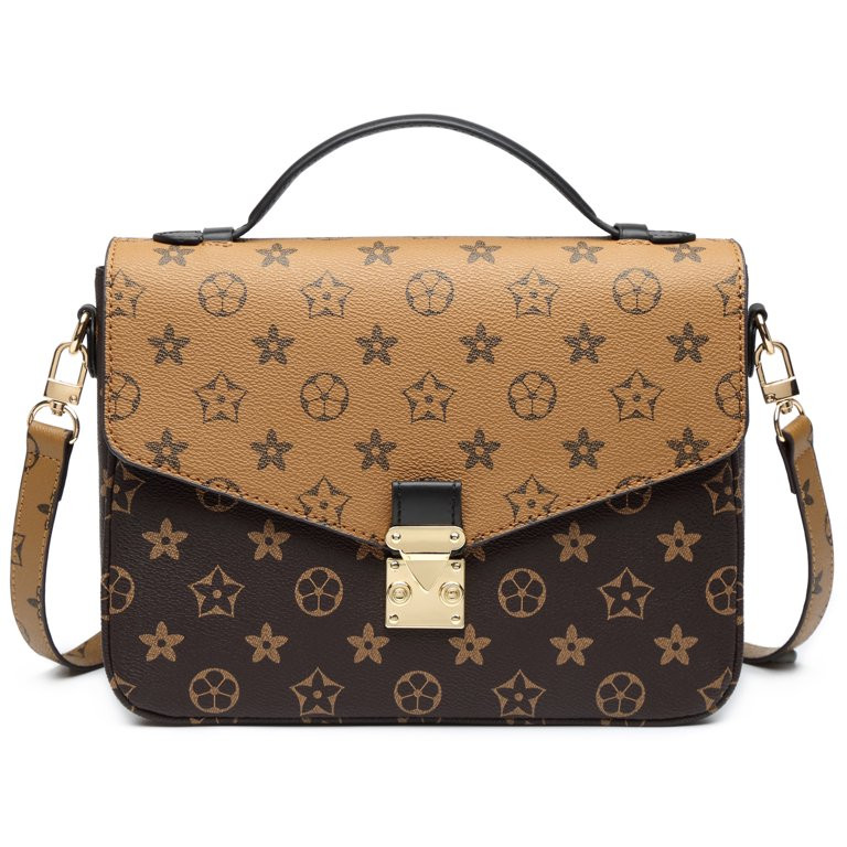 Mila Kate Women Crossbody Handbags Clutch Messenger Purse Adjustable Strap. (Two-Tone Color) | Walmart (US)