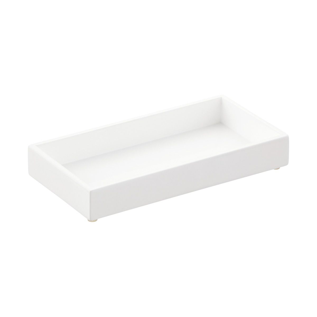 Lacquer Guest Towel Tray | The Container Store