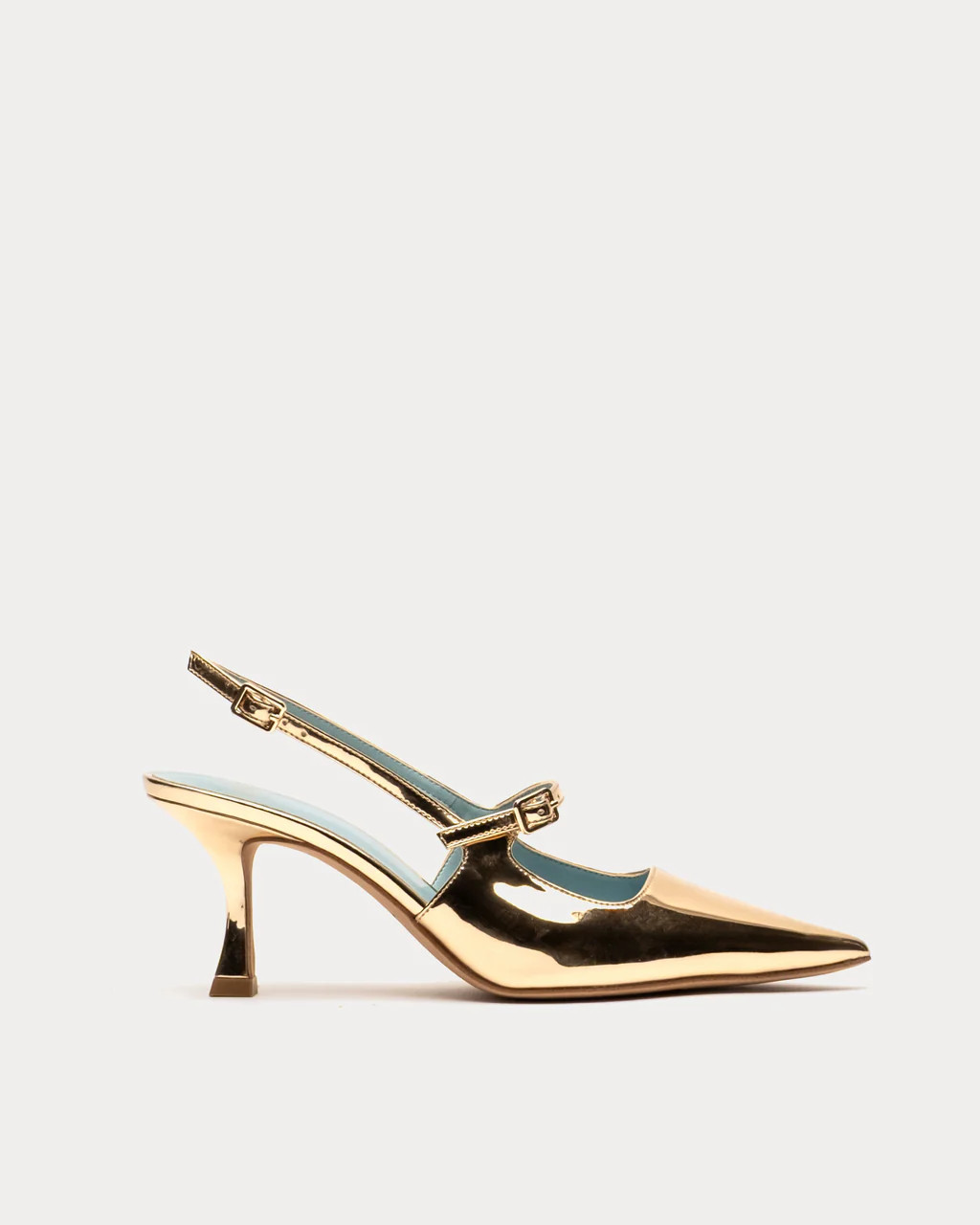 Vivi Pump - Gold | Frances Valentine