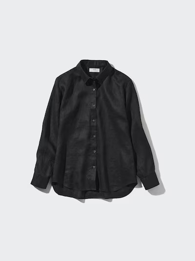 100% Premium Linen Shirt | UNIQLO (UK)