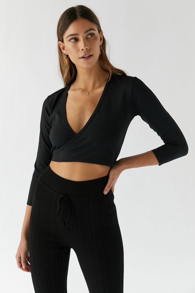 Live The Process Zen Wrap Top | Urban Outfitters (US and RoW)