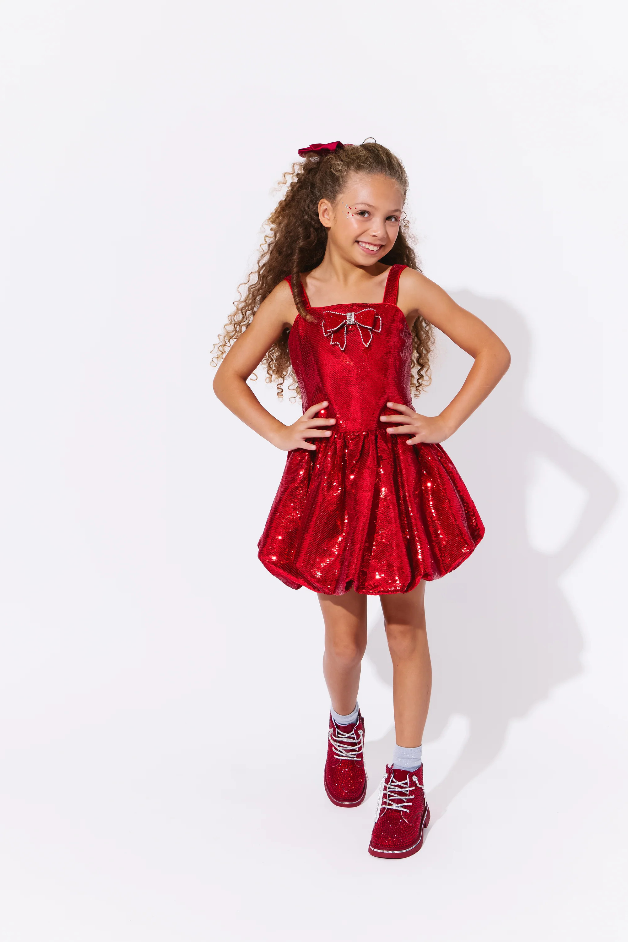 Ruby Sequin Bubble Dress | Lola + The Boys