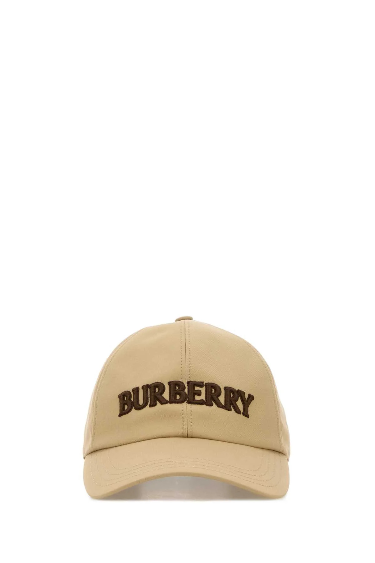Burberry A:MH Logo-Embroidered Cotton Gabardine Baseball Cap — Beige | Italist Inc.