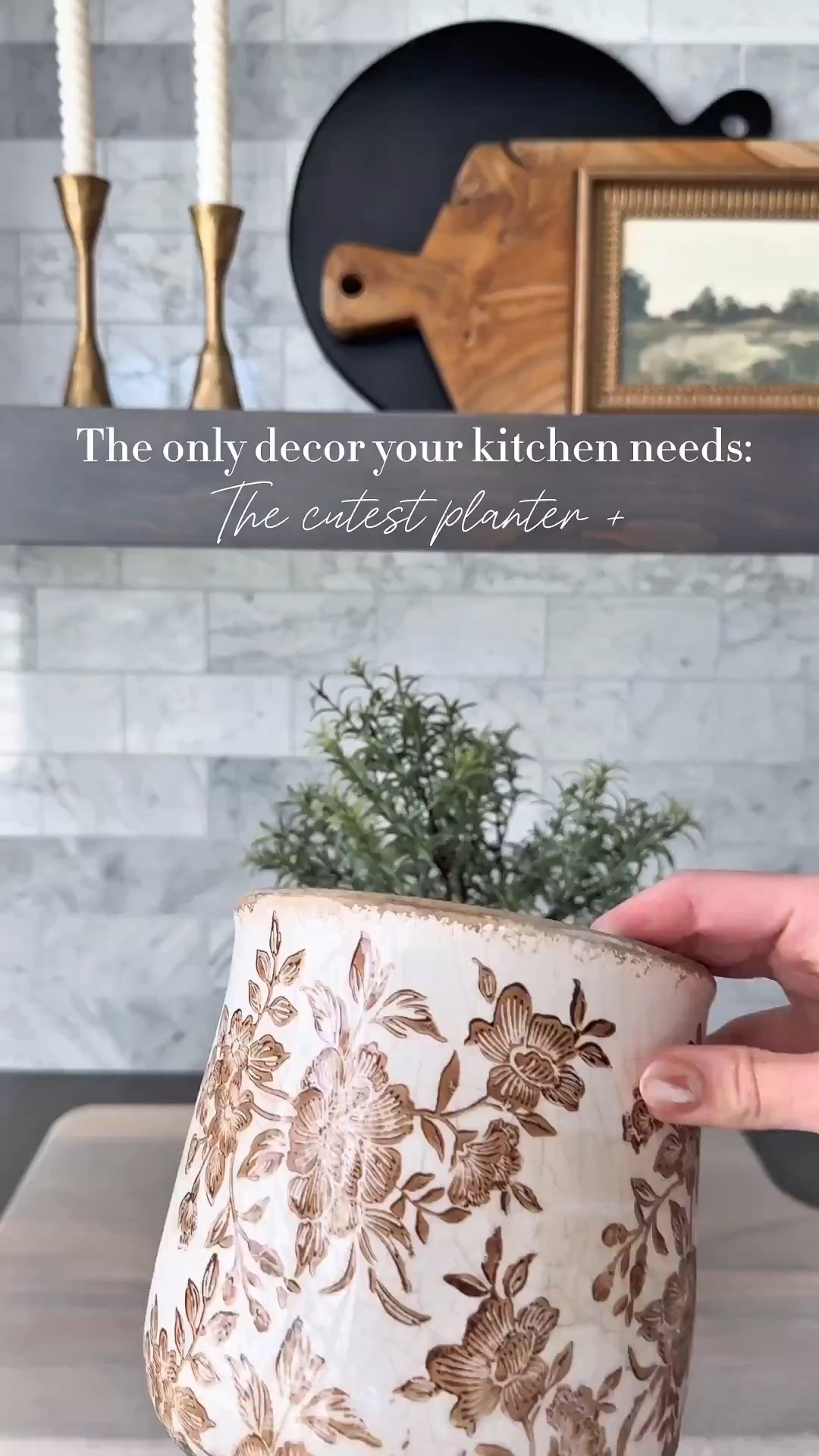 This planter comes in 3 sizes, I used the MEDIUM and it’s just the right size for the rosemary!

#seasonal #ceramicvase #fauxstems  #homedecor #homeaccents #modernhomedecor

#LTKHome #LTKFindsUnder100 #LTKSeasonal