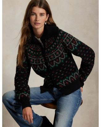 Fair Isle Wool Blend Cardigan | Bloomingdale's (US)