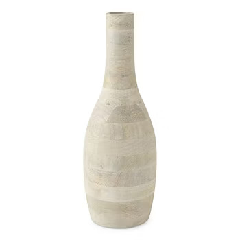 Linden Street 14" Mango Wood Vase | JCPenney