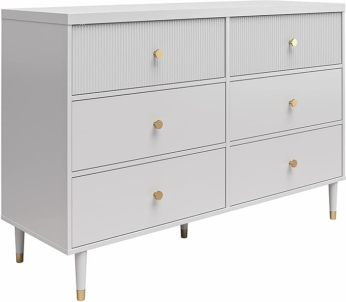 CosmoLiving by Cosmopolitan Elizabeth Dressers, Grey | Amazon (US)