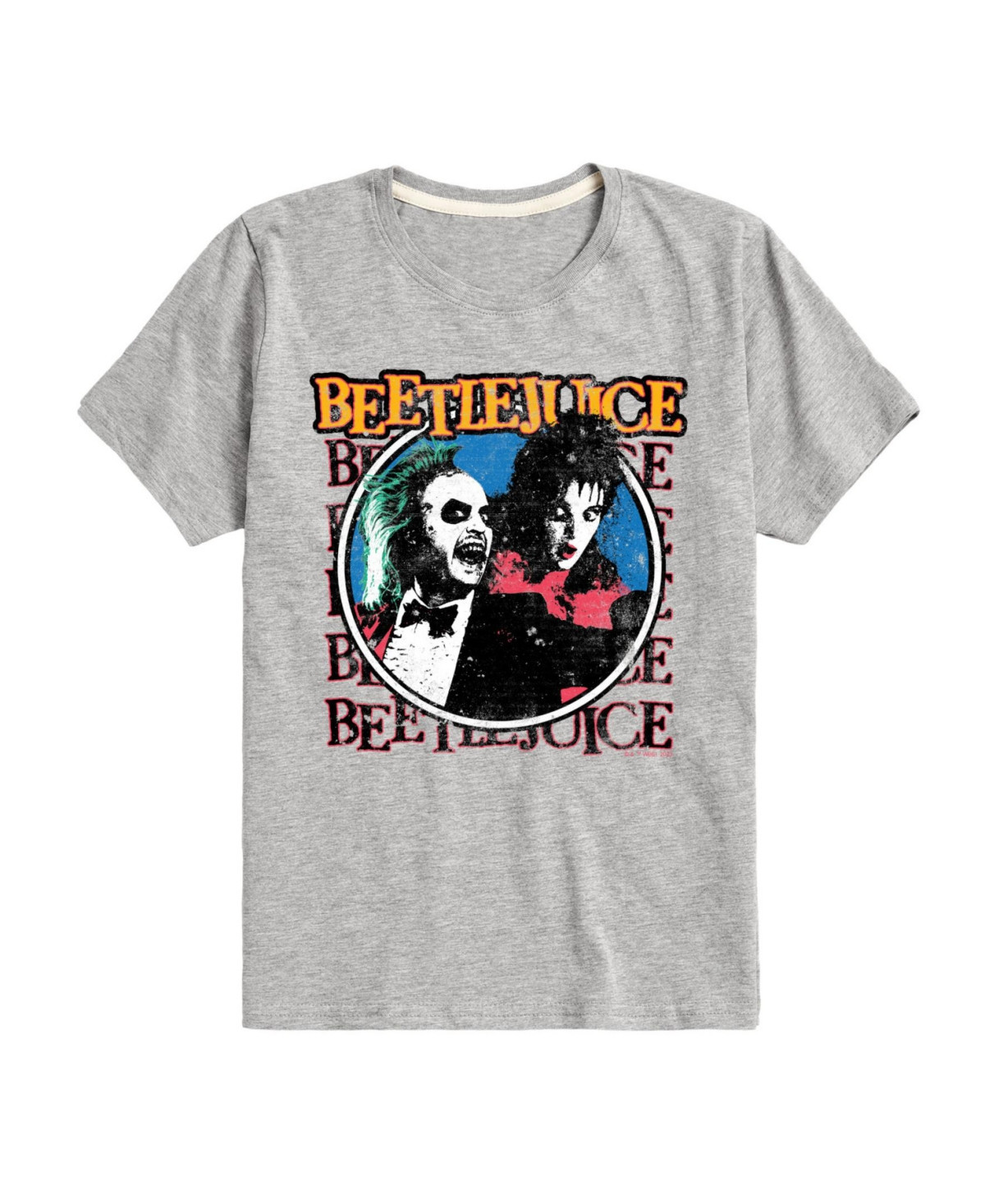 Beetlejuice Big Boys Graphic Tee - Grey | Macy's