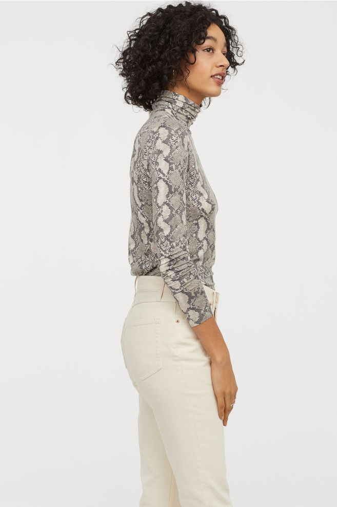 Jersey Turtleneck Top | H&M (US + CA)