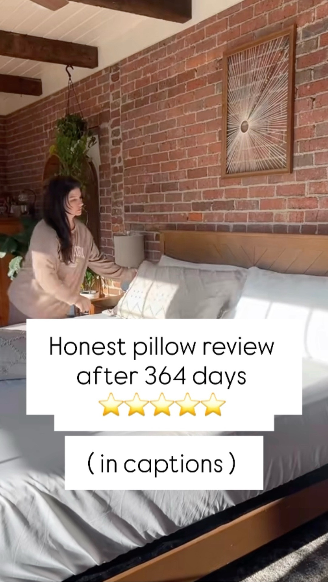 Honest pillow review after 364 days ⭐️⭐️⭐️⭐️⭐️

Tomorrow will be 1 year since I replaced my pillows, and even after sleeping on them every night, they still look and feel the same.
After washing the pillow cases a few times, I noticed a few of the typical 🤤 stains on the pillows, so l added waterproof protective covers.
To make sure the pillows stay puffy, I leave the zipper of the cover unzipped.

I like the quality AND the price of this set so 
much, I bought 4 pillows for my guest room, and have 4 more on order for my son's room.

If you're looking for affordable pillows, that will hold their shape even after a year, but are soft enough to sleep on every night, I can't recommend these enough.



#LTKFindsUnder50 #LTKHome #LTKmomlife