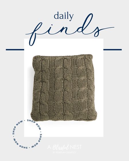 Obsessed with this olive green chunky knit pillow! It is super soft and only $35!
.
.
.
Fall decorating, fall Decor, fall pillow, TJ Maxx, Pottery Barn, target, Amazon find, living room pillows, living room decor, cozy home.


#LTKSeasonal #LTKhome #LTKunder50