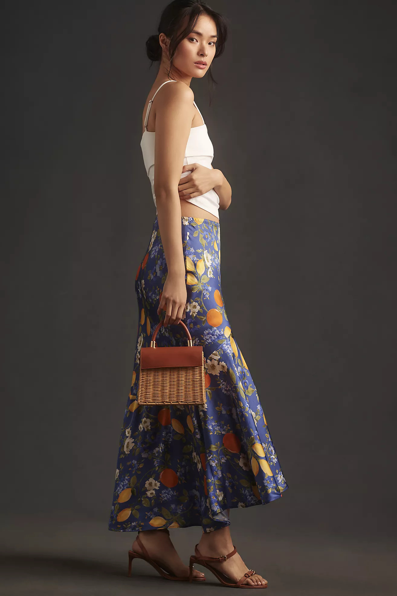 Corey Lynn Calter Gilda Midi Skirt | Anthropologie (US)