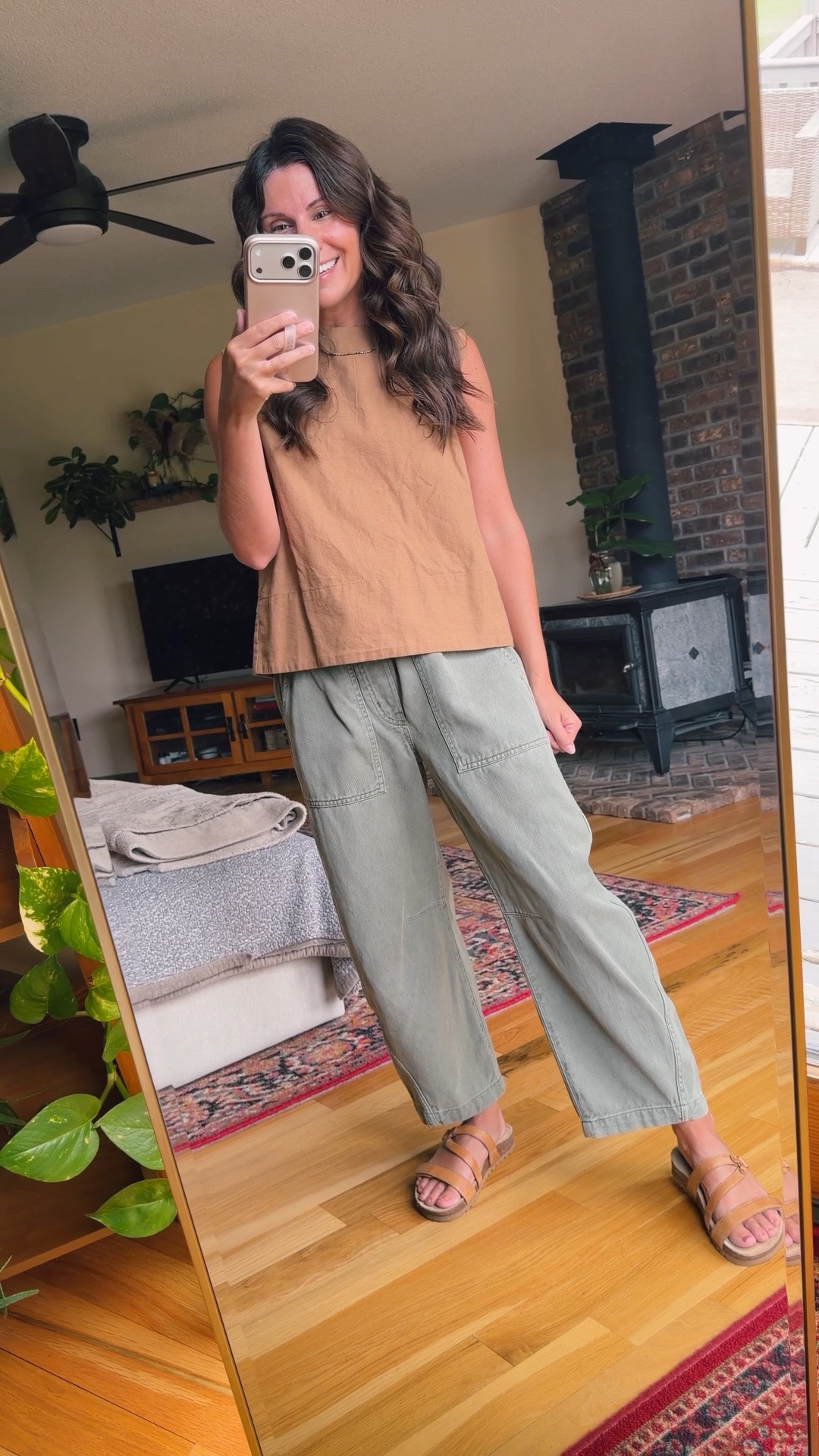 small in my tank (cotton/linen) and xs short/petite in my pants. My sandals are size 6. My necklace is sold out so linked similar ones. 

Also linked my hair oil I’ve been using and my curling iron (I used the 1” today but own the 3/4”, 1”, and 1 1/2” sizes).

#LTKgrwm #LTKSeasonal #LTKootd