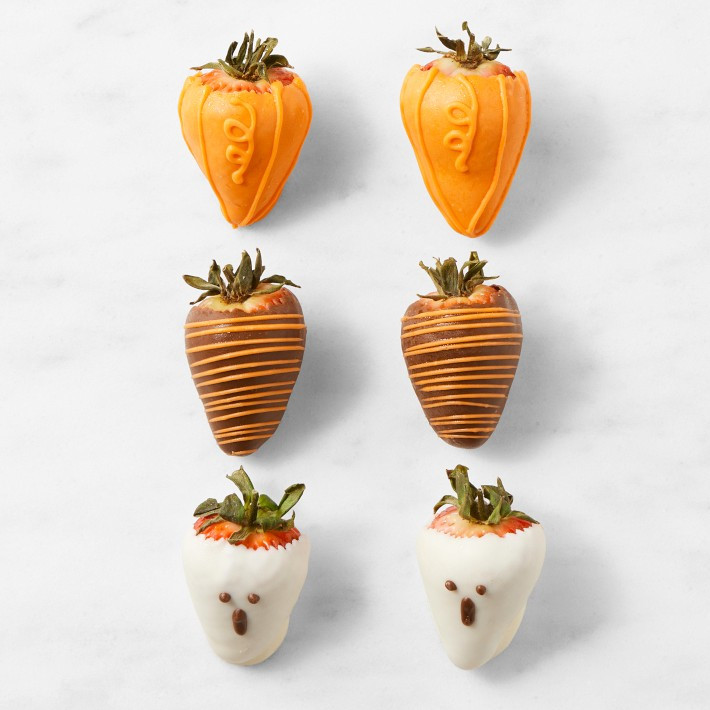 Halloween Chococlate Covered Strawberries   Only at Williams Sonoma | Williams-Sonoma