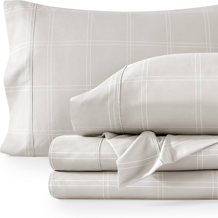 Bare Home Full Sheet Set - Luxury 1800 Ultra-Soft Microfiber Double Brushed - Deep Pockets - Easy... | Amazon (US)