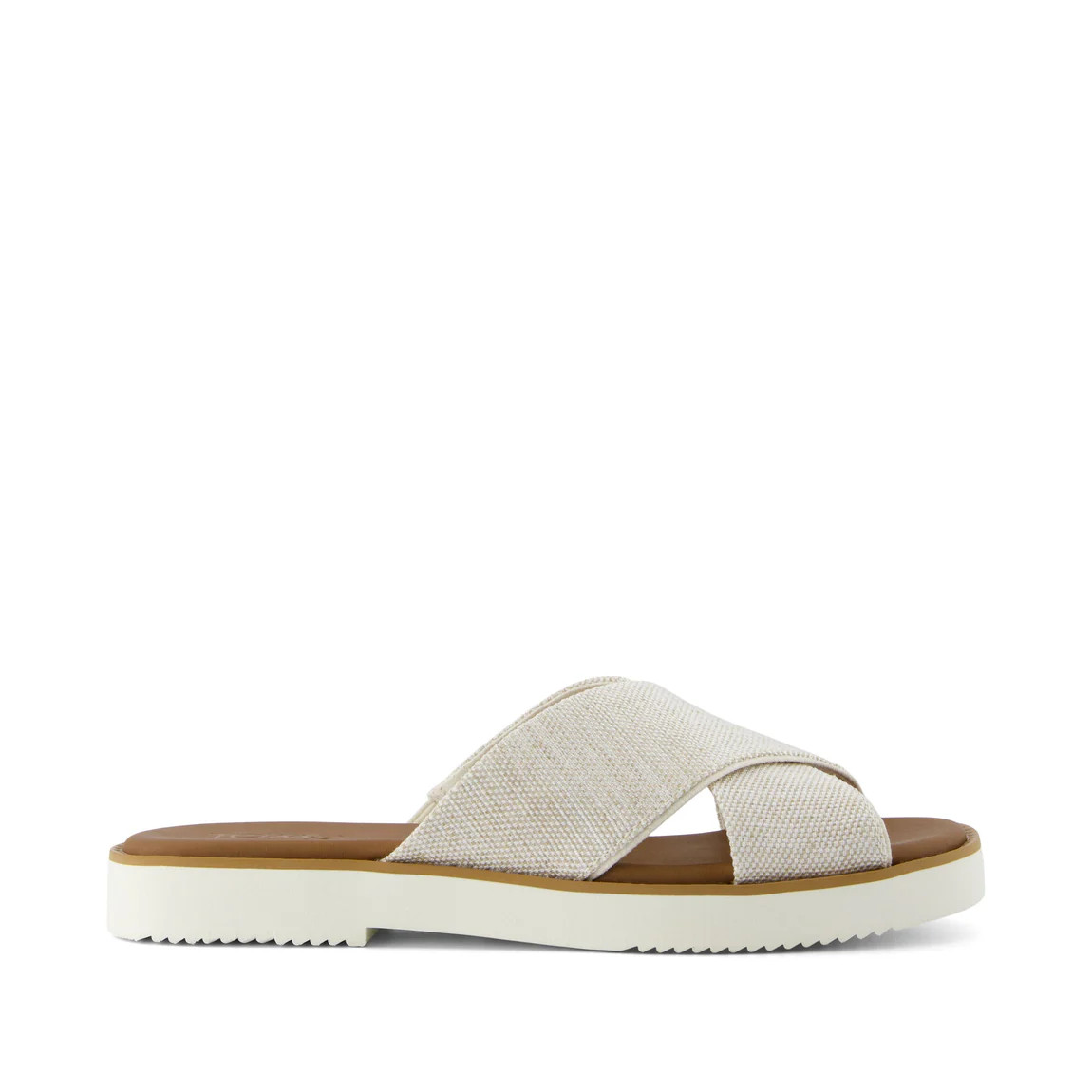 Mae Crossover Slide Sandal Natural Yarn Dye | Toms EMEA