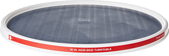 Copco Basics Non-Skid Turntable, 18 inch, Cream | Amazon (US)