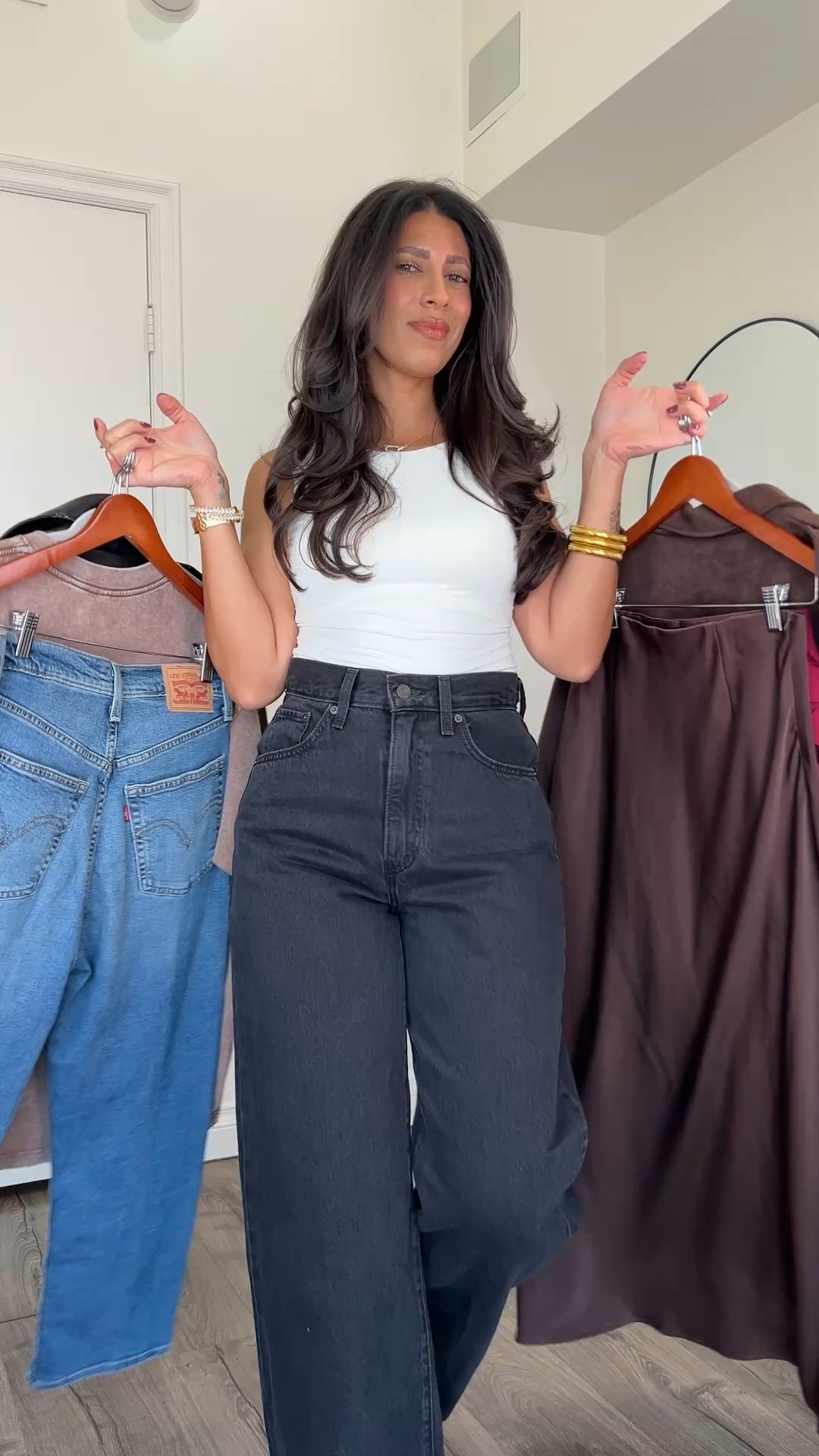 Casual chic outfit ideas

1st outfit:
Small in skirt and mesh top

2nd outfit:
Size 27 in jeans and small in bodysuit 

3rd outfit:
Small in ruffle skirt and top

4th outfit:
Small in brown satin skirt and large in oversized tee

5th outfit:
Size 28 in jeans and small in top



#LTKSeasonal #LTKootd #LTKFindsUnder50