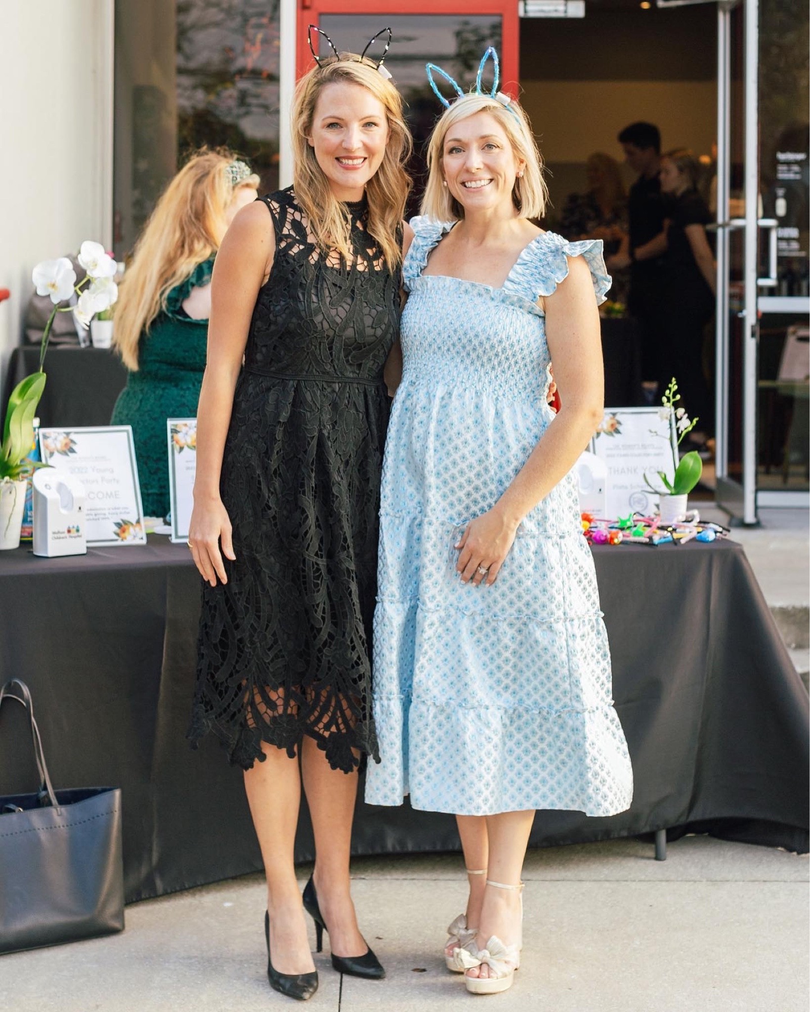 The Hill House holiday collection is absolutely gorgeous! Got the snowflake pattern and it was perfect for a fundraiser. Paired it with my new Loeffler Randall Platnium platforms. 

#LTKstyletip #LTKshoecrush #LTKHoliday