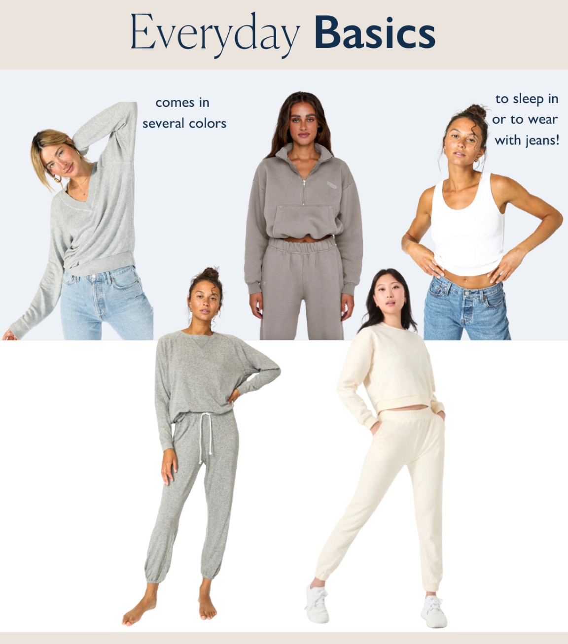 Everyday Basics I Love! 

#LTKfit #LTKstyletip #LTKFind