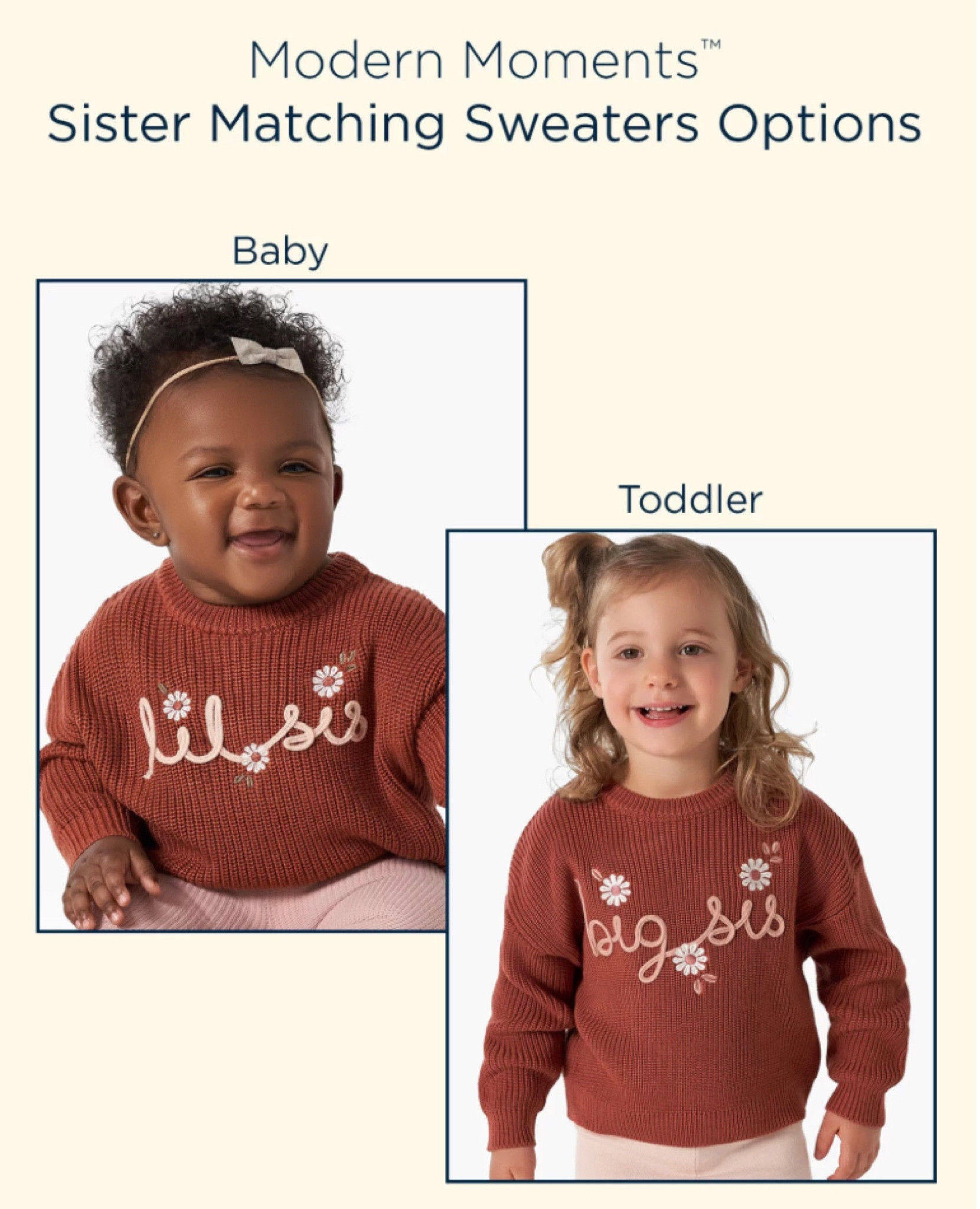 Big Sis Lil Sis Matching Sweaters

#LTKbaby #LTKfamily #LTKkids
