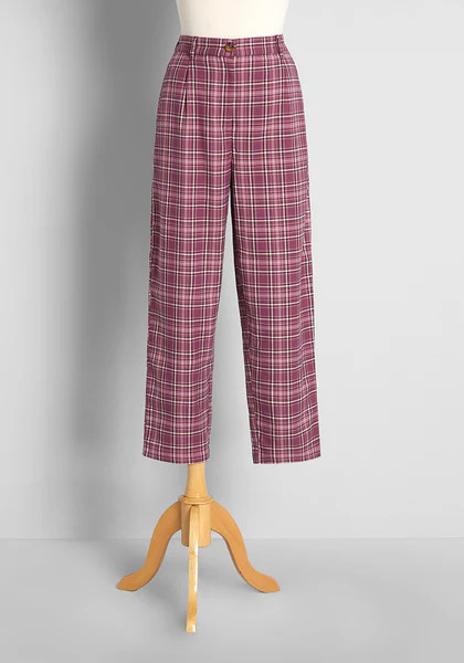 Feeling Classic Plaid Pants | ModCloth