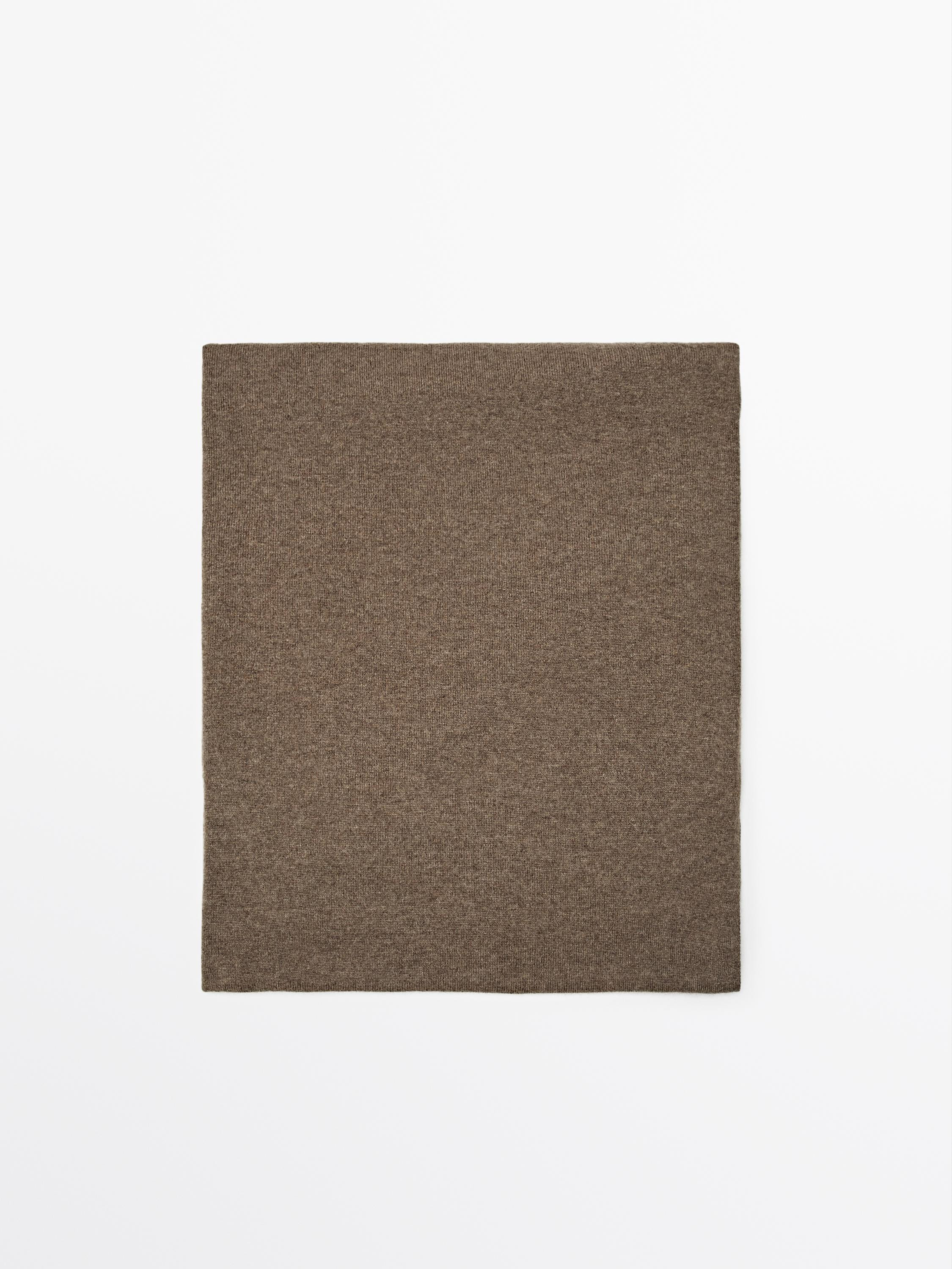 100% cashmere scarf | Massimo Dutti US