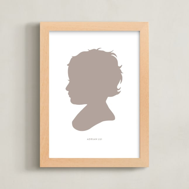 "Custom Silhouette Art" - Completely Custom Silhouette Art by Minted. | Minted