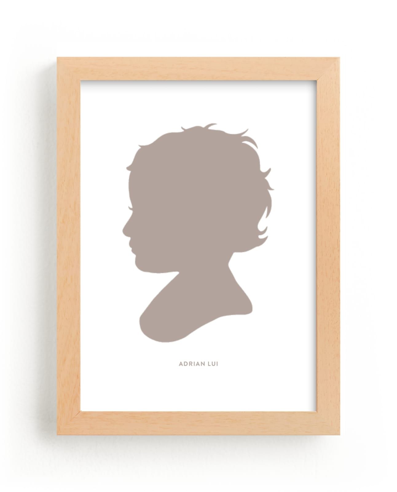 "Custom Silhouette Art" - Completely Custom Silhouette Art by Minted. | Minted