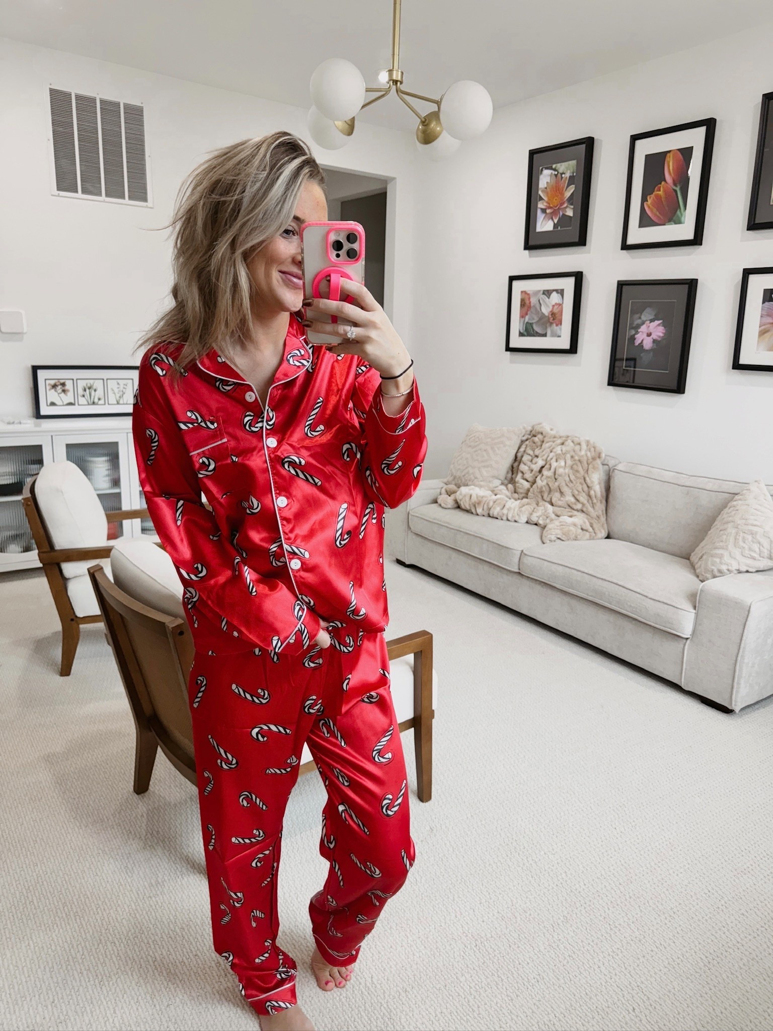 Holiday nights just got a little sweeter! These satin candy cane PJs from Walmart look way more luxe than they cost — festive, comfy, and perfect for cozy December evenings. 

#LTKSeasonal #LTKStyleTip #LTKHoliday