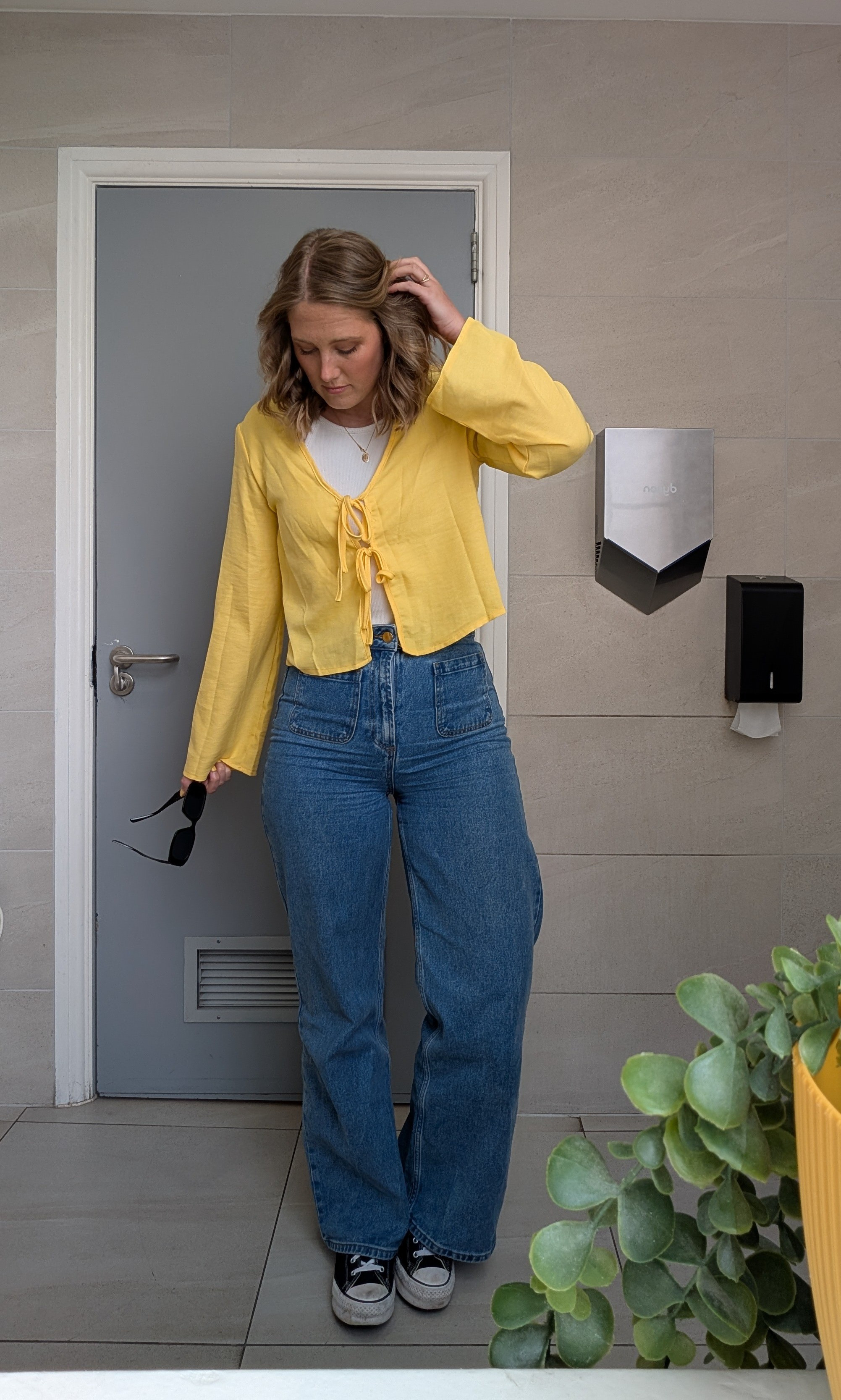 Is anyone else loving butter yellow at the minute? 🧈🌼✨💛 I can't decide if it suits me or not but I love it so much! #yellow #springootd #springoutfit

#LTKuk #LTKspring #LTKAprilSpotlight