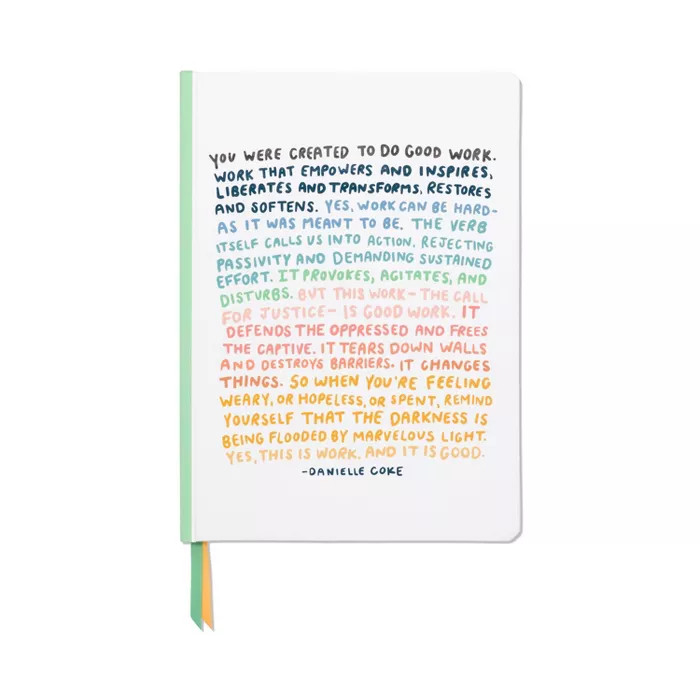 Ruled Jumbo Journal Do Good Work - DesignWorks Ink | Target