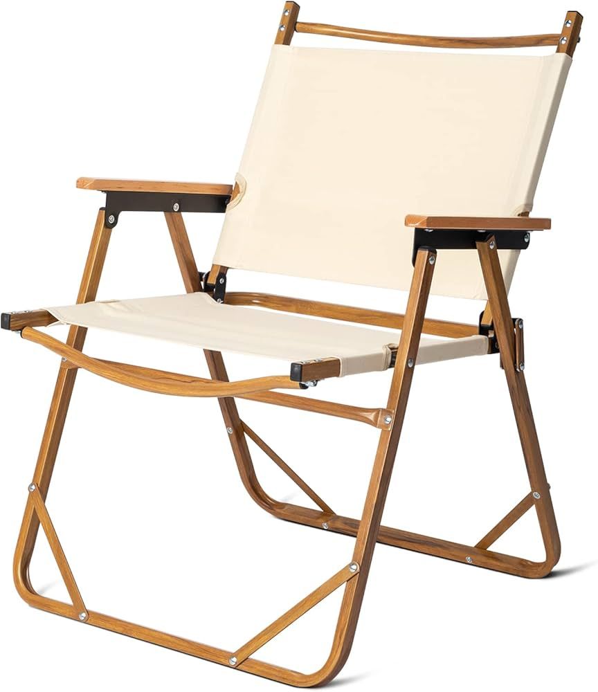 Outvita Portable Folding Camping Chair, Ultralight Low Beach Chair, Durable Aluminum Frame Armcha... | Amazon (US)