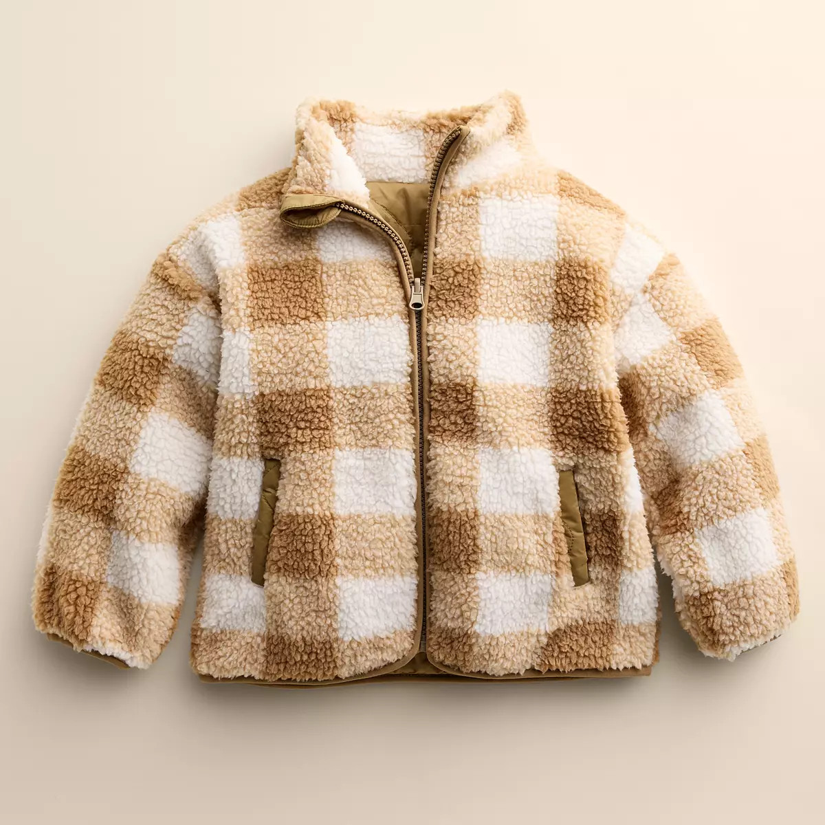 Baby & Toddler Little Co. by Lauren Conrad Reversible High-Pile Fleece Jacket | Kohl's