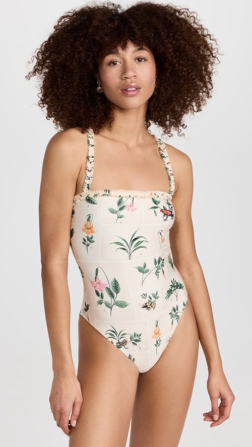 Agua by Agua Bendita Limon Ranas One Piece | SHOPBOP | Shopbop