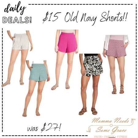 $15 Shorts at old navy! You can stack these sales with your old navy cash! 

#LTKSeasonal #LTKstyletip #LTKunder50