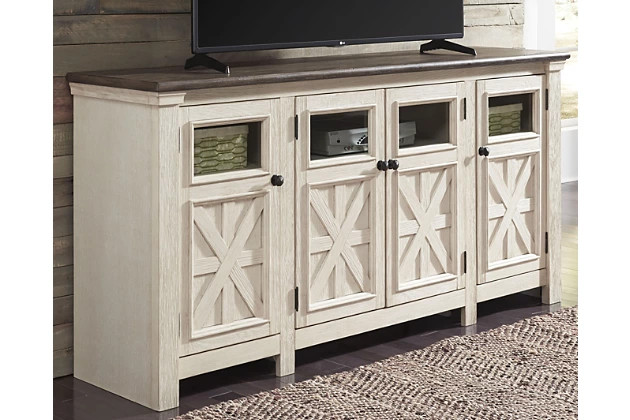 Bolanburg 74" TV Stand | Ashley | Ashley