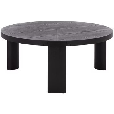 Gaby Round Coffee Table - COF2319A - Black - Safavieh | Target