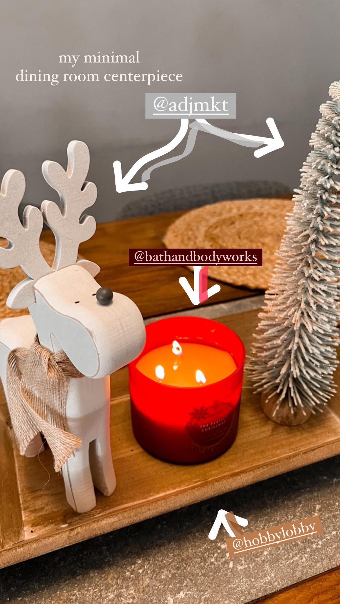 there is no way to link these products but I wanted to share how adorable my minimal dining room centerpiece's are 🤍

adjmkt website is adjstyle.com
i am obsessed with all of there home decor all year round, and super affordable!

#LTKHoliday #LTKSeasonal #LTKhome