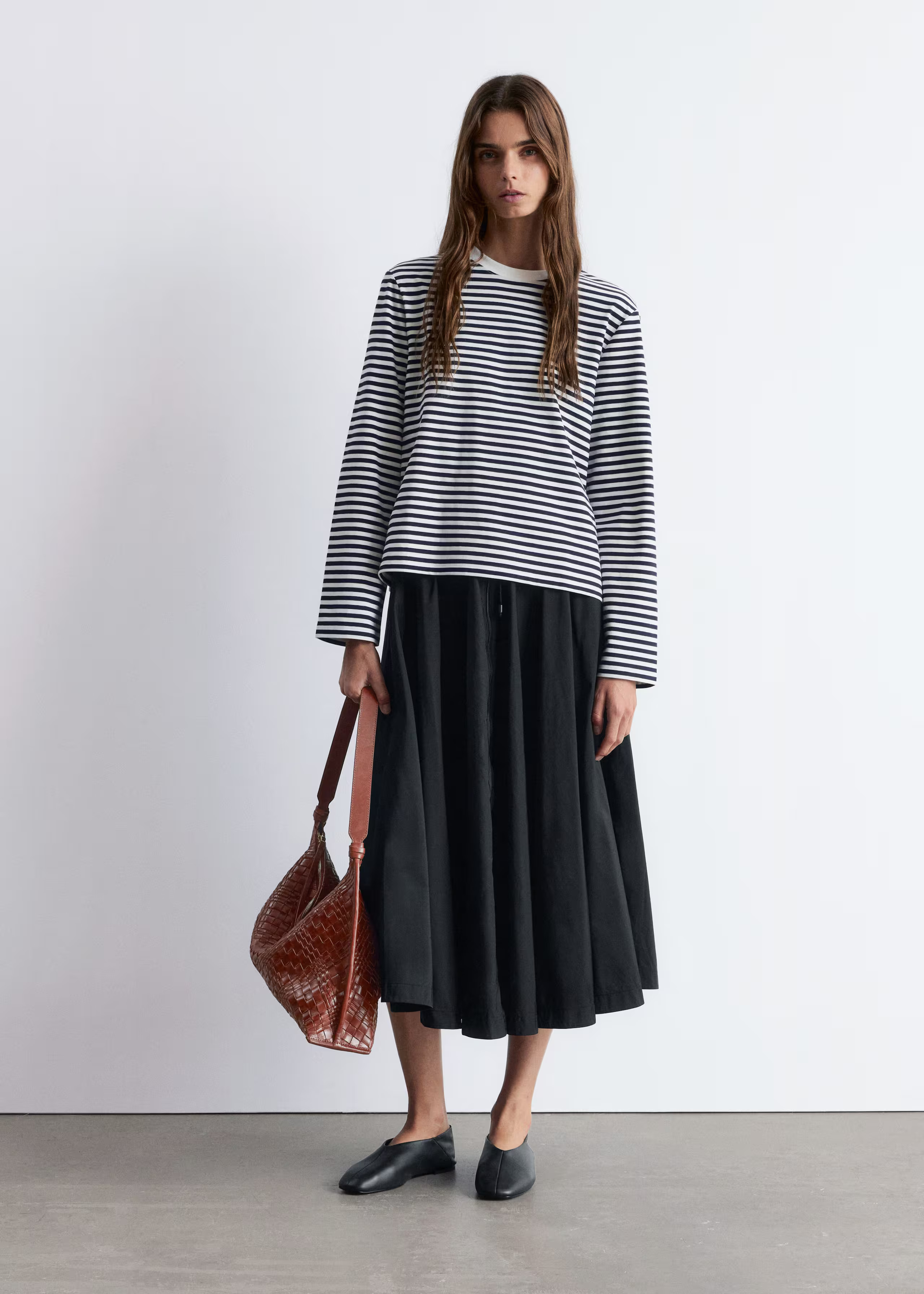 Long-Sleeve Jersey Top | & Other Stories UK