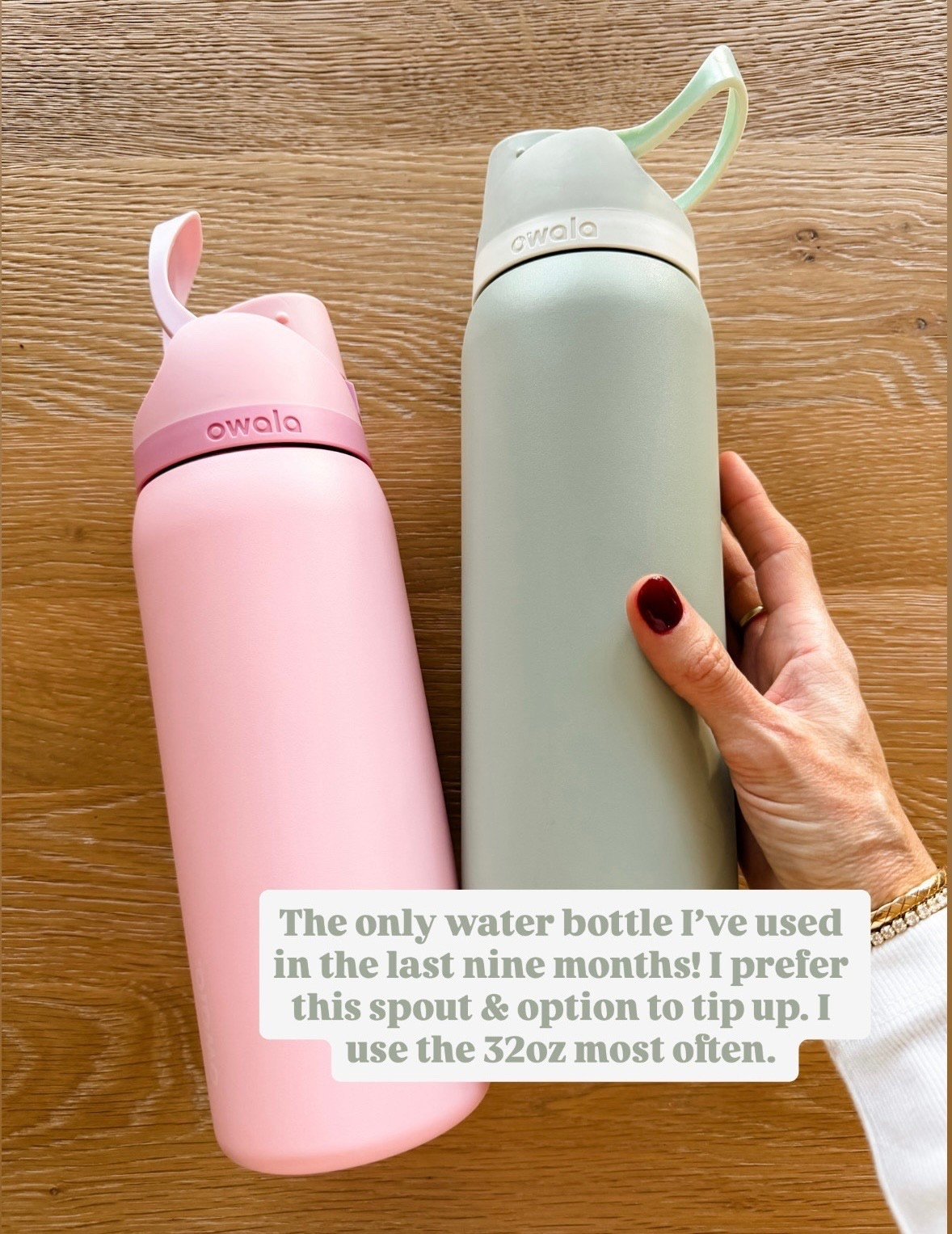 The best water bottle 👏🏼 I’ve been loving my Owala!

Loverly Grey, Owala, water bottle, pregnancy essentials, maternity essentials 

#LTKBump #LTKBaby