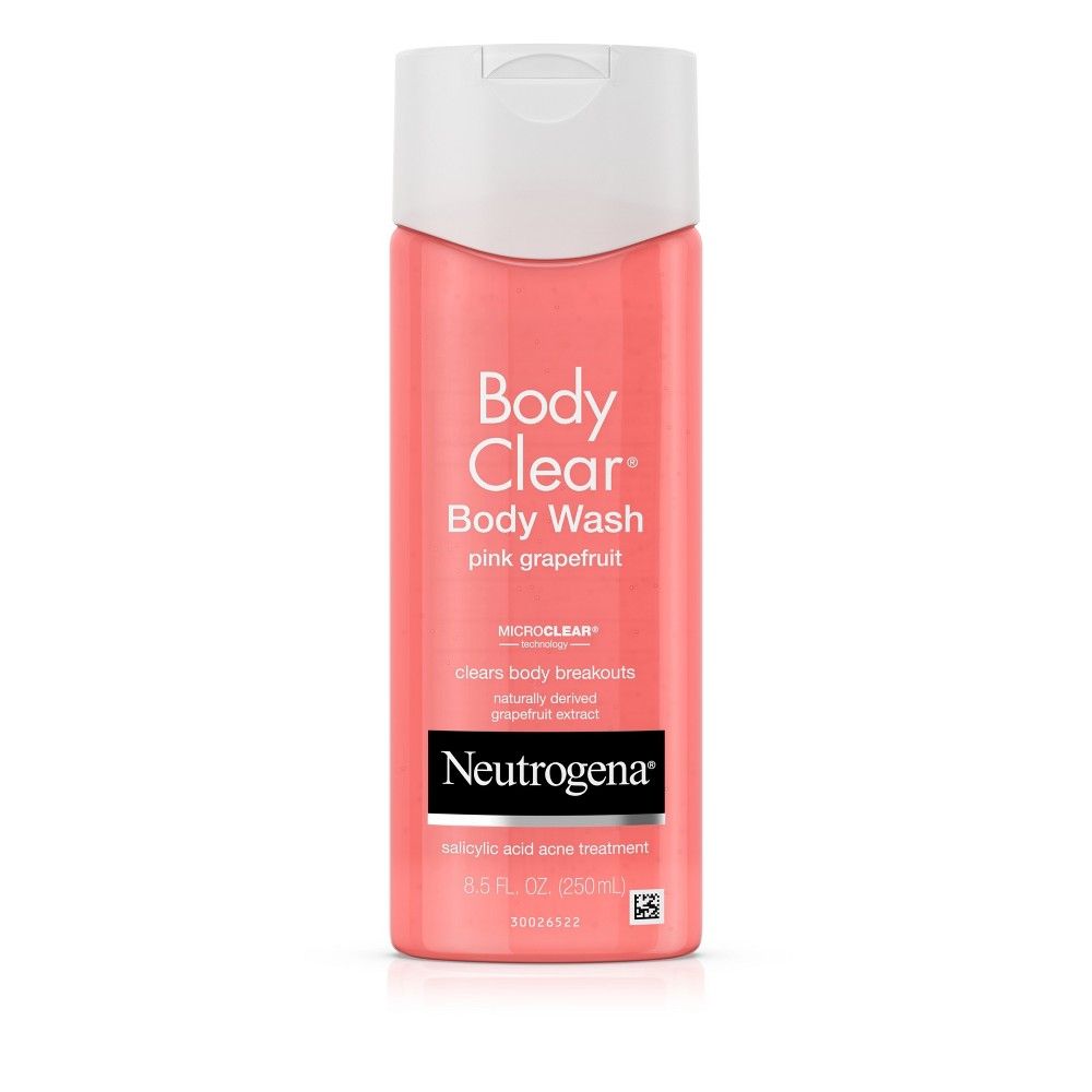 Neutrogena Body Clear Pink Grapefruit Acne Body Wash - 8.5 fl oz | Target
